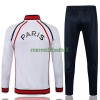 Paris Saint-Germain Ensemble Vestes d'Entraînement 21-22 Blanc Rouge Pour Homme